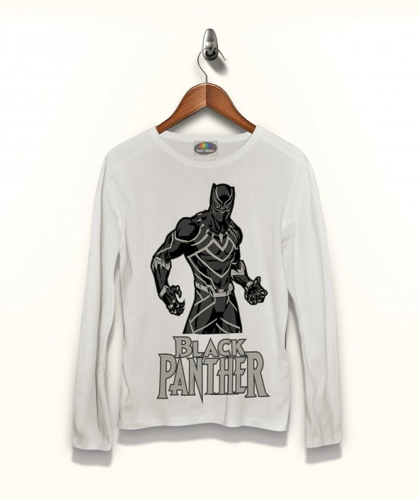Pantera Negra Panther Tişört Uzun Kollu Tshirt