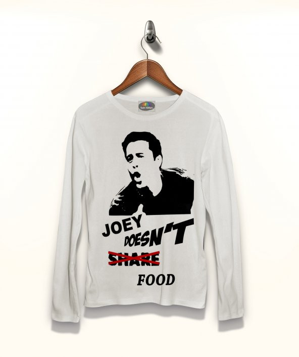 JOEY SERIES DE TV ANOS 90 FRIENDS Tişört Uzun Kollu Tshirt - 1