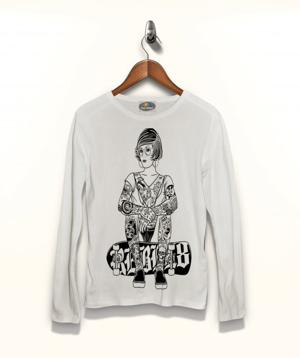 Garota Skate 2 Tişört Uzun Kollu Tshirt