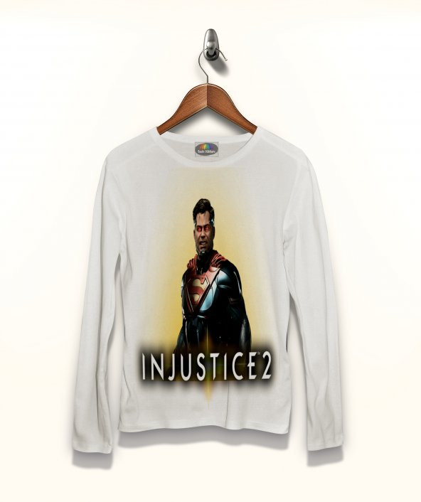 Superman Injustice 2 Tişört Uzun Kollu Tshirt