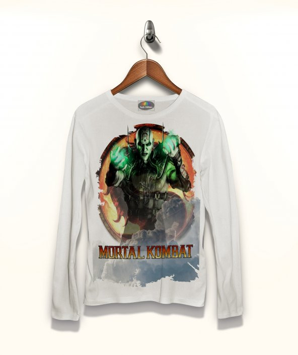 MORTAL KOMBAT QUAN CHI GAME Tişört Uzun Kollu Tshirt