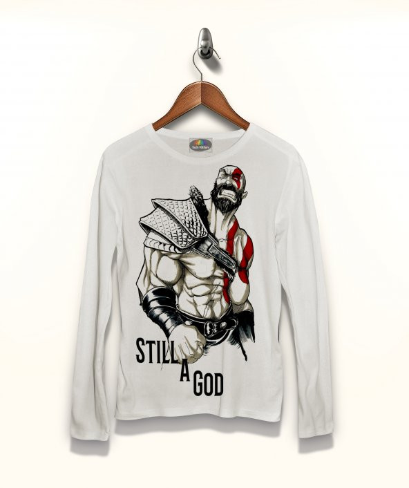 Kratos Still A God Tişört Uzun Kollu Tshirt