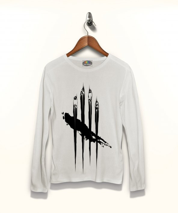 Dead by Daylight Logo 03 Tişört Uzun Kollu Tshirt