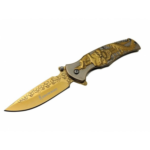 Browning Cold Çakı Bıçak Gold Kamp Çakısı