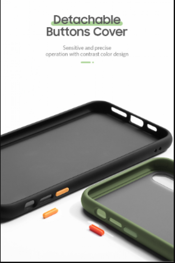 Apple iPhone X-XS Kılıf Fri Kenar Silikon Arka Buzlu Kapak - 5