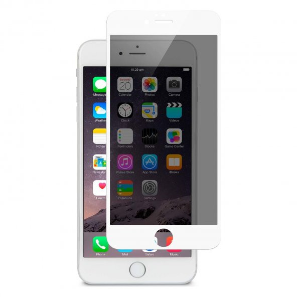 Apple iPhone 7- 8 Plus Gizli 5D Hayalet Ekran Koruyucu Cam