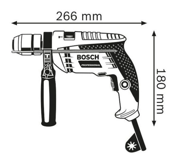 Bosch GSB-13 RE Darbeli Matkap - 2