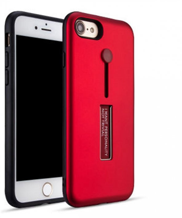 Samsung A6 Plus Kılıf Olive Standlı Kapak - 2