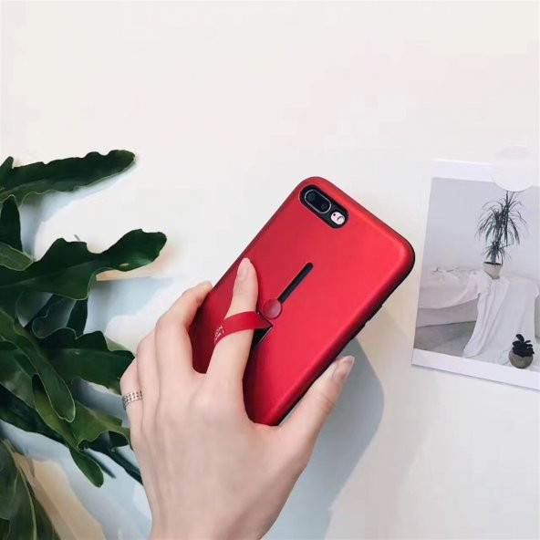 Samsung A6 Plus Kılıf Olive Standlı Kapak - 4
