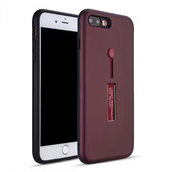 Samsung A6 Plus Kılıf Olive Standlı Kapak - 5