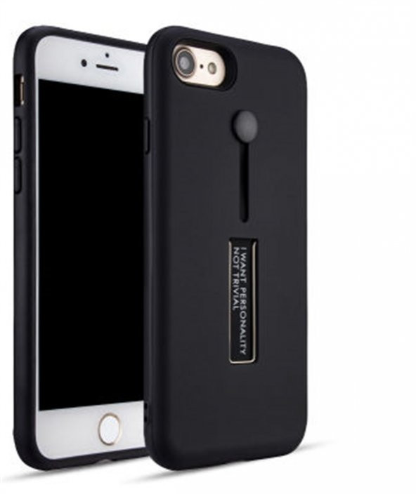 Samsung A6 Plus Kılıf Olive Standlı Kapak - 7