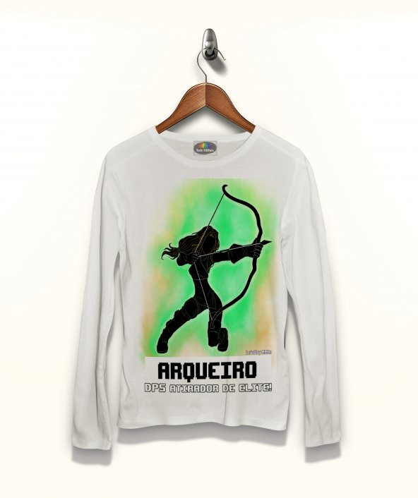 Arqueiro RPG Tişört Uzun Kollu Tshirt - 1