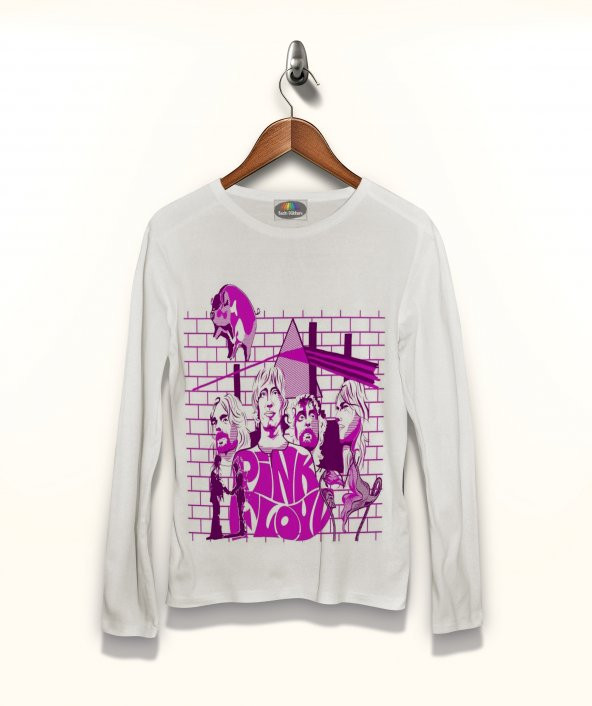 Pink Floyd Tişört Uzun Kollu Tshirt