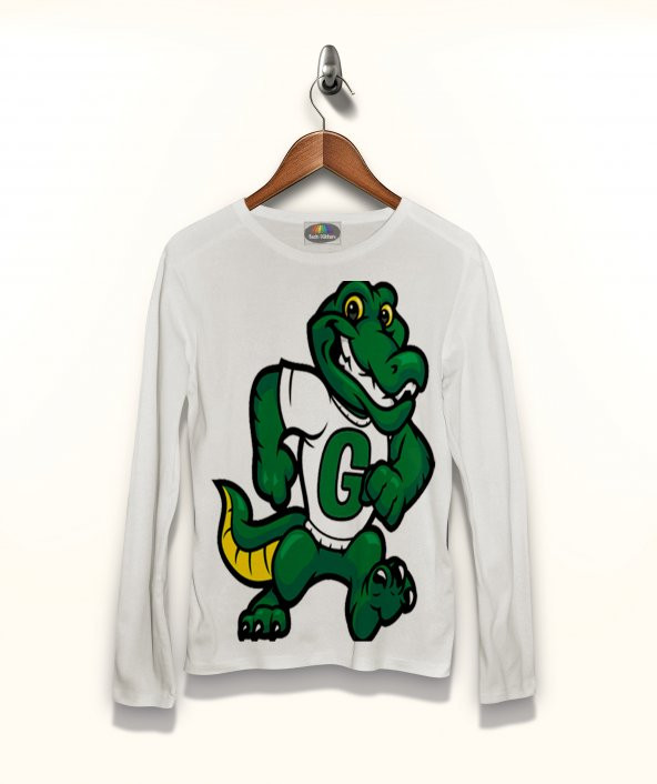 Gator Timsah Tişört Uzun Kollu Tshirt - 1