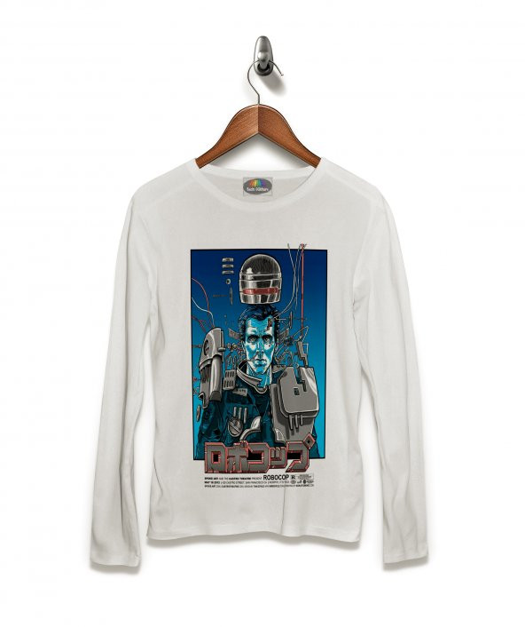 Robocop Transformation Tişört Uzun Kollu Tshirt - 1