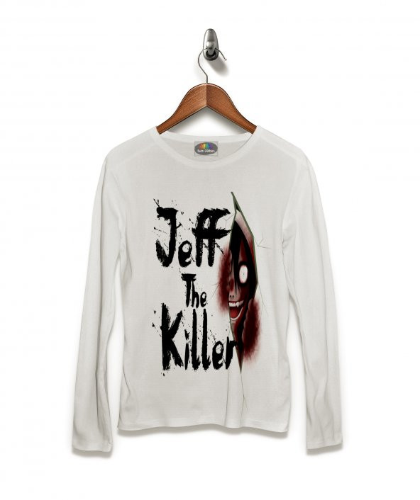 Estampa Jeff The Killer Tişört Uzun Kollu Tshirt