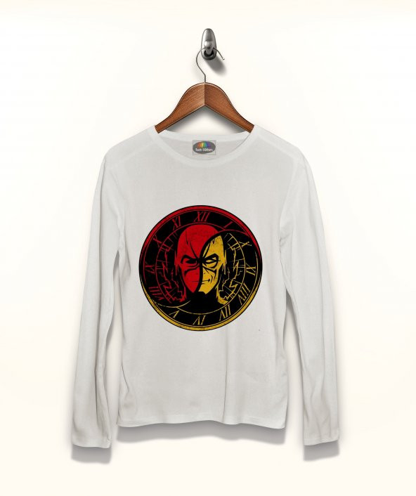 The Flash Fastest Man Tişört Uzun Kollu Tshirt - 1