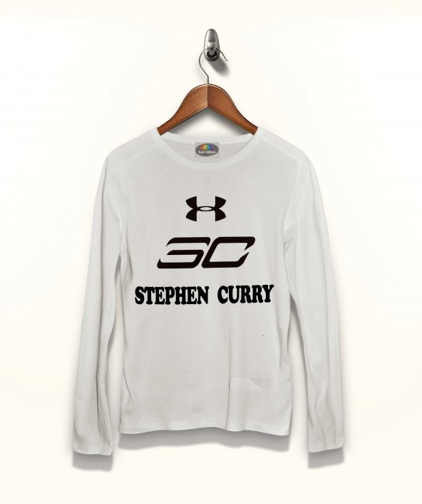 Stephen Curry Golden State Nba Tişört Uzun Kollu Tshirt -