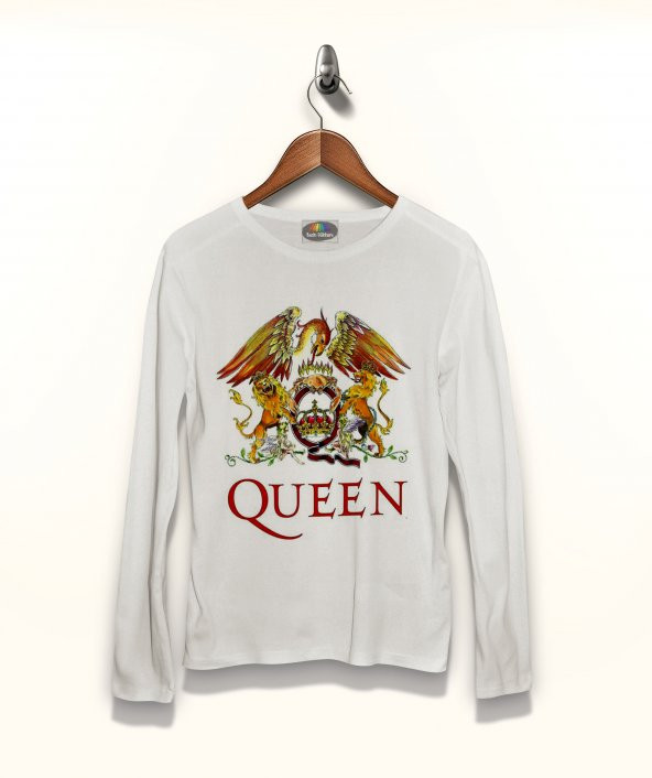 Queen Freddie Mercury Tişört Uzun Kollu Tshirt