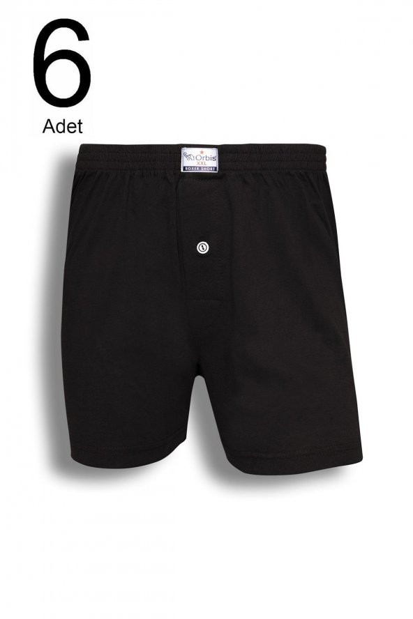6lı Erkek  Düğmeli Boxer 14102-A6 - 3