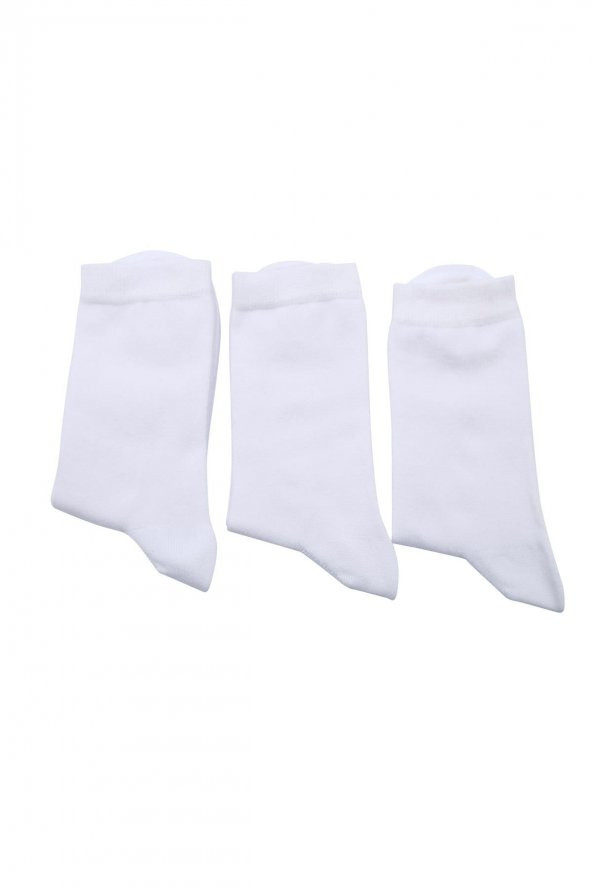 Kadın 3lü Düz Çorap 467