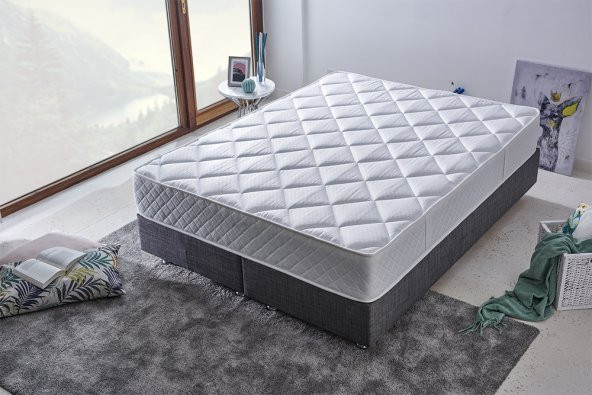 Niron Hybrid 200x200 cm Çift Kişilik Hem Sert Hem Yumuşak Full Ortopedik Yatak - 2