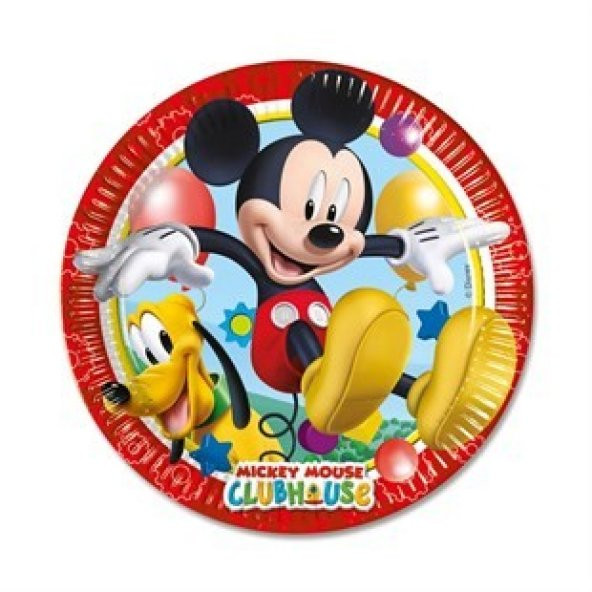 Mickey Mouse Temalı Tabak