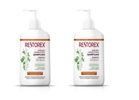 Restorex Kuru - Yıpranmış Saçlar İçin Şampuan 1000 ml x 2 adet