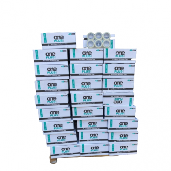 KOLİ BANDI ŞEFFAF 60 ADET 45 MM X 100 METRE 1. KALİTE HOTMELT - 2