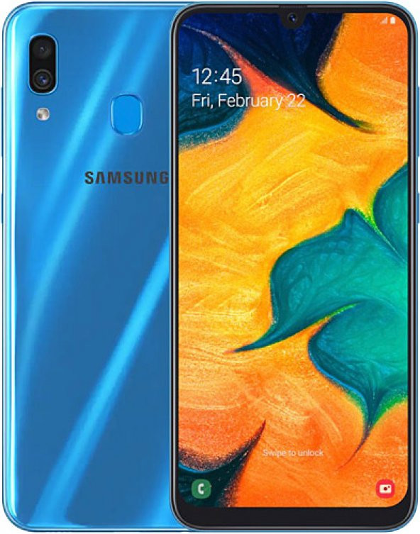 Samsung Galaxy A30 64GB Cep Telefonu (Samsung Türkiye Garantili.)