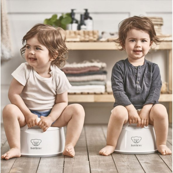 BabyBjörn Eğitici Oturak Smart Potty / White Grey - 9