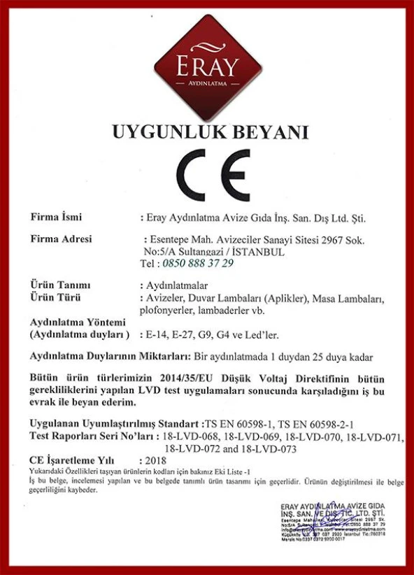 Eray Aydınlatma 921-25 Krom Led Avize - Resim 4