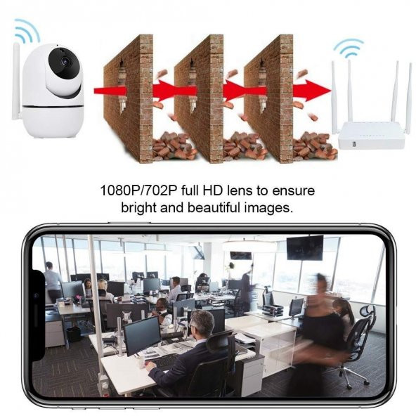 Hareket Sensörlü Bebek Bakıcı Kamerası - 6