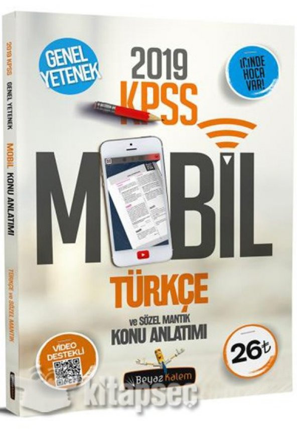 2019 KPSS Türkçe Sözel Mantık Mobil Konu Anlatımı Beyaz Kalem Yay