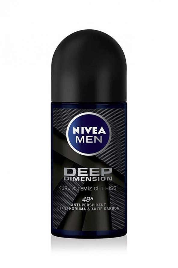 Nivea Deo Roll-On Erkek Deodorant Deep Dimension 50 ml