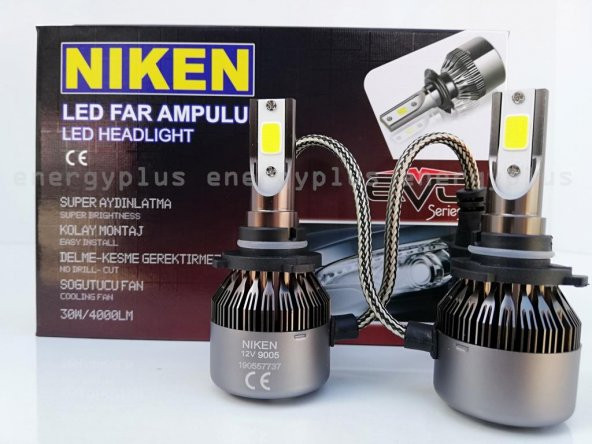 Niken Led Xenon H7-H1-H4-H11-HB3-9005-HB4-9006-H10-H15-H27-H3 - 10