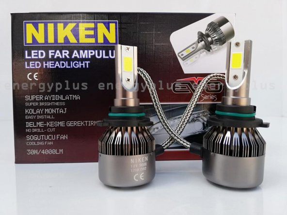 Niken Led Xenon H7-H1-H4-H11-HB3-9005-HB4-9006-H10-H15-H27-H3 - 11
