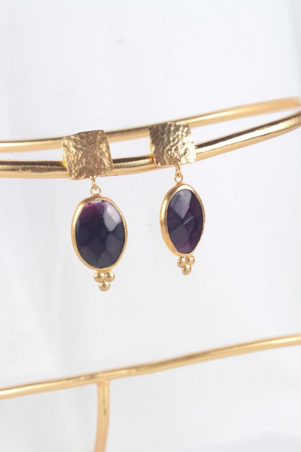 Zariass Küpe Margeret Ametist