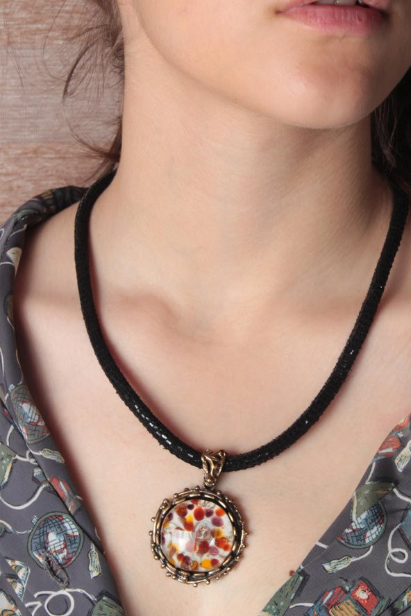 Zariass Kolye Cam Şekilli