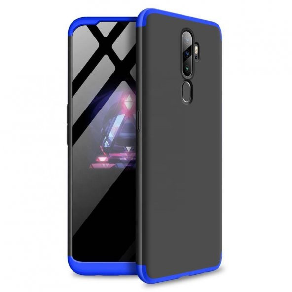 Oppo A5-A9 2020 Kılıf Zore Kamera Korumalı 360 Tam Koruma Ays - 6