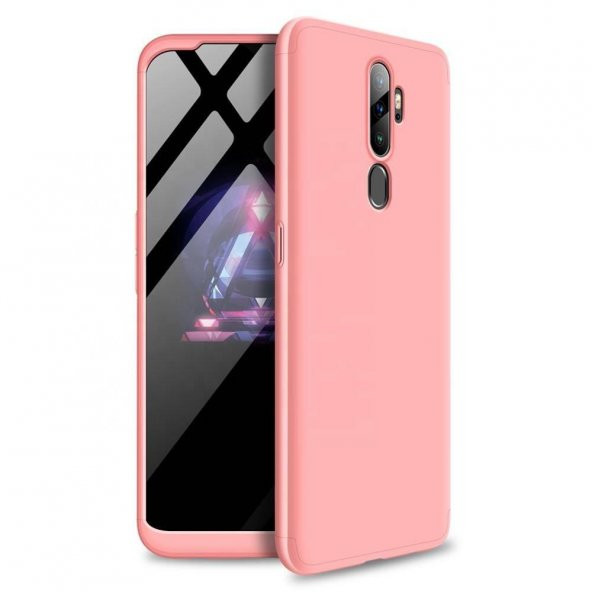 Oppo A5-A9 2020 Kılıf Zore Kamera Korumalı 360 Tam Koruma Ays - 10