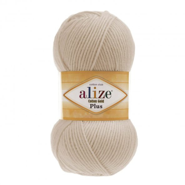 Alize Cotton Gold Plus El Örgü İpi 67 Mum Işığı