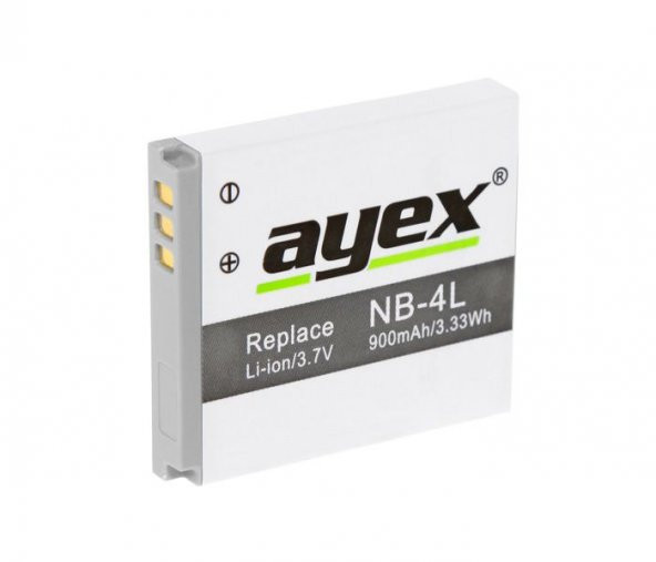 Canon IXUS 50 65 80 100 110 120 130 IS 117 225 230 İçin NB-4L Bat