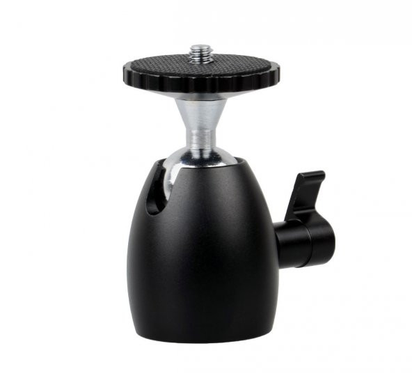 DSLR / SLR, LCD Monitör, Flaş İçin Mini Kafa, Mini Ball Head - 2