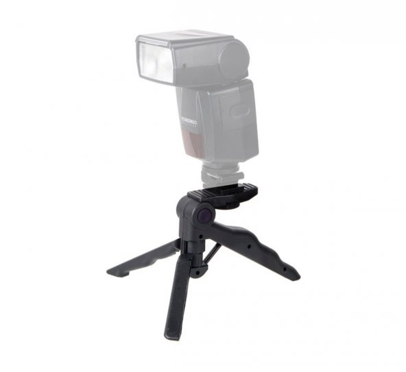 DSLR, Kamera Ve Flaşlar için Mini Tripod, El Gribi - 3