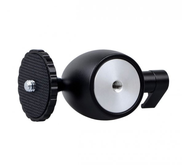 DSLR / SLR, LCD Monitör, Flaş İçin Mini Kafa, Mini Ball Head - 3