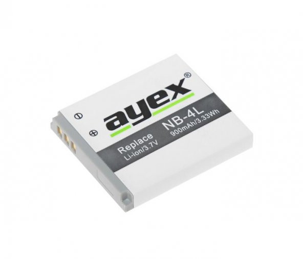 Canon IXUS 50 65 80 100 110 120 130 IS 117 225 230 İçin NB-4L Bat - 3