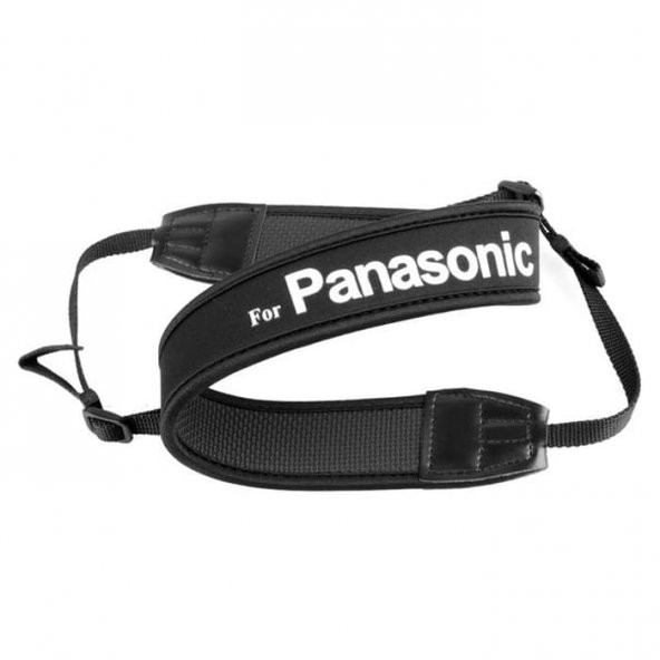 Panasonic Fotoğraf Makineler için Neoprene Omuz ve Boyun Askısı - 5
