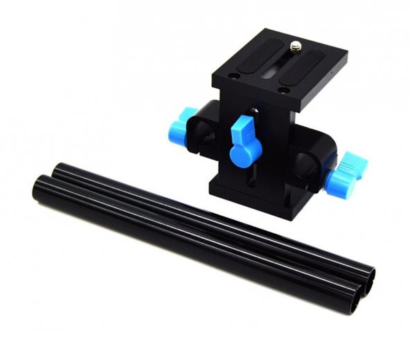 DSLR Rig Sistemleri İçin Üniversal Taban Plakası, Baseplate - 7