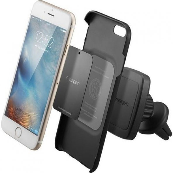 Spigen Kuel H12 Tüm Cihazlara Uyumlu Manyetik Premium Araç Tutucu (Universal) A201 - 000CD20115 - 2